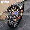 9235 customization logo watch for men big face stainless steel heavy strap luxury watch waterproof wristwatch male