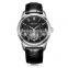 2019 Brand DKYT small order leather straps men business classic automatic skeleton moon phase watch