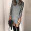 SW05 Women Turtleneck Sweater Long Sleeve Soft Cable Knit Winter Pullover