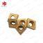 CCMT120408-PM Carbide Turning Insert with Yellow CVD Coating for Steel