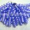 Single Layer Slitting with Stickers Green Polyester Ribbon Curling Bow for decoration