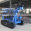 HF130Y crawler mounted hydraulc screw piling rig for solar PV