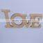 factory direct sales weeding and holiday used love wooden letters