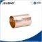 J9016 Copper pipe fitting, Coupling - slip C X C, for refrigeration and air conditioning UPC,NSF,