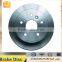 Low dusty ceramic brake pads D2104 For car