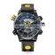 China watches manufactures luxury vogue stainless steel case back watch popolar in western custom design