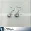 Fashion silver baroque pearl earring accessories