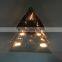 2016 Factory Direct Sale Bud Silk hanging glass candle holder