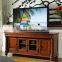 American living room furniture wood entertainment base TV cabinet entertainment console