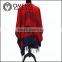 New style latest design high quality shawl scarf jacquard poncho