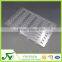 Clear hard plastic 50 holes blister electronic packaging tray