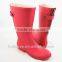 2014 new style lady's fashion rainboots/rubber boots