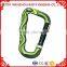 Snake Embossed Handbag Aluminum Snap Hook ,No Tensile Strength Carabiner Bit Aluminum Snap Hook, Green Aluminum Hook