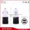 Wholesale factory Aluminum compact usb 2a usb cell phone car charger