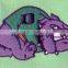 China supplier dog patch custom embroidery badges for clothing