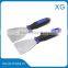 plastic colorful handle steel blade wall paint cleaning scraper/wall decorative tools