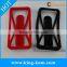Universal silicone touch-U holder with mobile phone frame