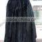 Natural Black 100% Real Mink Fur Skin for Garment