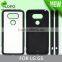 Newest TPU+PC+Mental plate Sublimation blanks phone case for LG G5