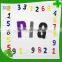 Cute alphabet sticker letters