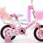 lovely 12 inch girls children bike / Pink princess children bicycles / single speed kids bike