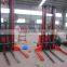 Wide leg setable electric stacker battery charger forklift
