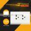 6 pin Ceramic Electrical Wall Elektronic ethernet Thailand Type Socket