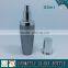 50ml Cosmetic Glass Lotion Bottles With Silver Pump Cap