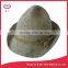 Classical Fedora Style Deep Gray Felt German Hat With Rope Band