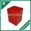 CORRUGATED FRUIT SHIPPING BOX FULL PRINTING SHIPPING BOX WITH PLASTIC HANDLE FOR PACKING FRESH FRUIT