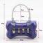 2015 Factory direct sale fashion bone shape lovely lock design security combination lock CH-016