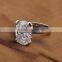 Hot Sale Popular Jewelry Natural Turquoise Diamond Engagement Ring