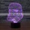 Hot Colorful Gradient 3D LED Night Light