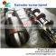 diameter 150 bimetallic screw for extruder