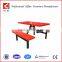 High Quality 4 Chairs Fast Food Restaurant Table and Chairs, Four Person Tables and Chairs, Cheap Dining Table and 4 chairs