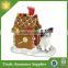 Customized Polyresin Handmade Gingerbread House Christmas Ornaments