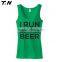 Custom cotton with screen printed running shirts