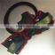 Wholesale fashion handmade unique ribbon girls bowknot kknekki hair elastic band TD11