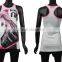 Womens T Back Singlet for gym, ladies fitness Singlets for the Gym,girls Gym Singlet Training Vest