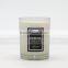 high quality natural oil soy massage candles in ceramic vessal