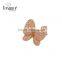 Engagement jewelry orange and black alloy butterfly with rhinestone jewelry for lady