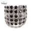 Classic style jewellry crystal fashion diamond ring gemstone jewelry for bride made in china