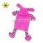Short Plush Dog Toys Squeaker Pet Non-Stuffer Corduroy Crinkle Paper Toy Puppy Product Toys Training Interaction Toy