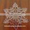 Custom christmas item, christmas snowflake clear acrylic material
