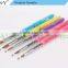 ANY Nail Art Crystal Extension Nails Building Glitter Handle Pure Kolinsky Nail Art Pen for Acrylic Nails