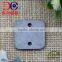 New Design Metal Plates For Handbags,Bags Decorative Hollow Metal Letter Tags,Custom