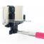 2015 hotsell Wireless Selfie Stick Built-in bluetooth shutter button selfie monopod