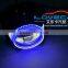 Auto Parts 3 Inch HID Projector Shroud /Cover with led angel eye for Xenon angel eye Projector Lens Car Headlamp for J11