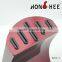 Red stainless steel knife block