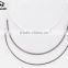 Metal bra wire underwire frame with white nylon coated